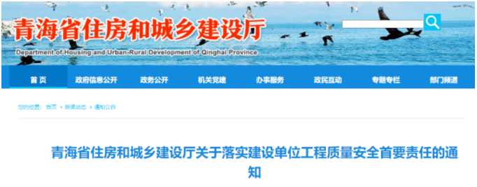 青海：擔(dān)任項(xiàng)目負(fù)責(zé)人需要高級(jí)職稱(chēng)！工程出了問(wèn)題，離職、退休也要追責(zé)